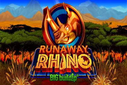 Runaway Rhino Online Slot Logo