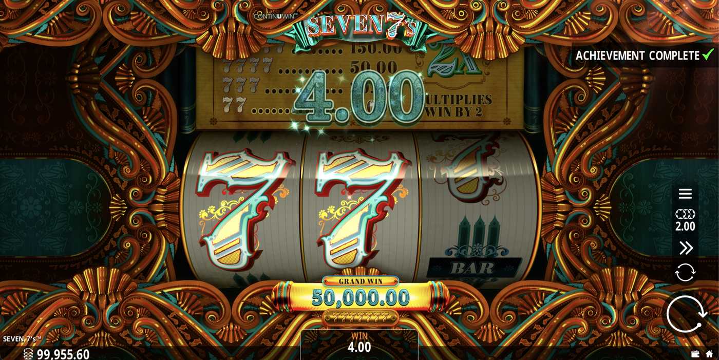 Seven 7’s: image of winning
