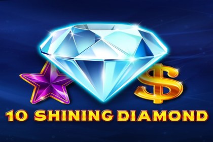 10 Shining Diamond Online Slot Logo