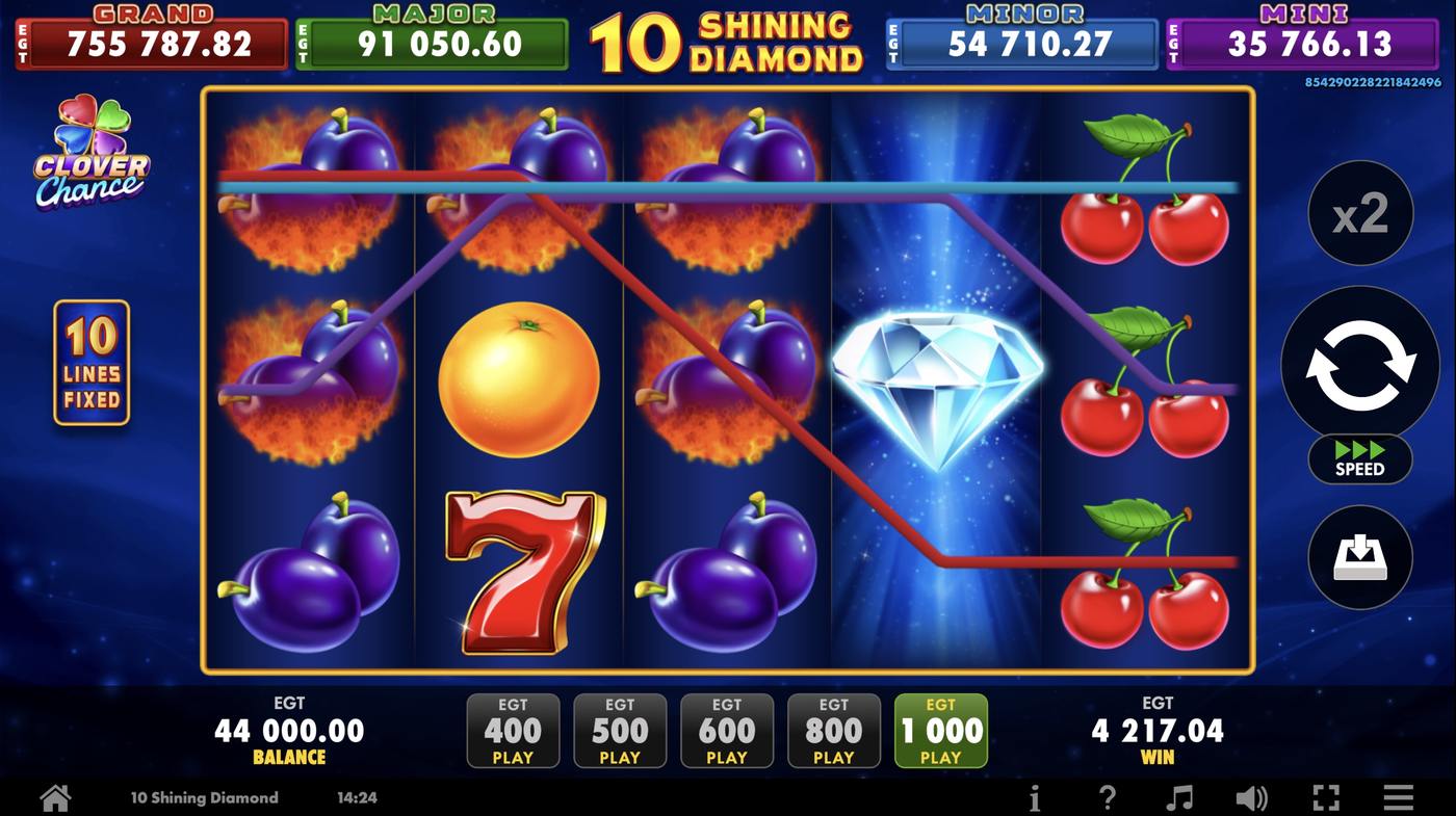 10 Shining Diamond: image of winning