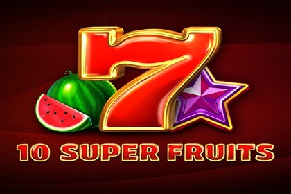10 Super Fruits Online Slot Logo