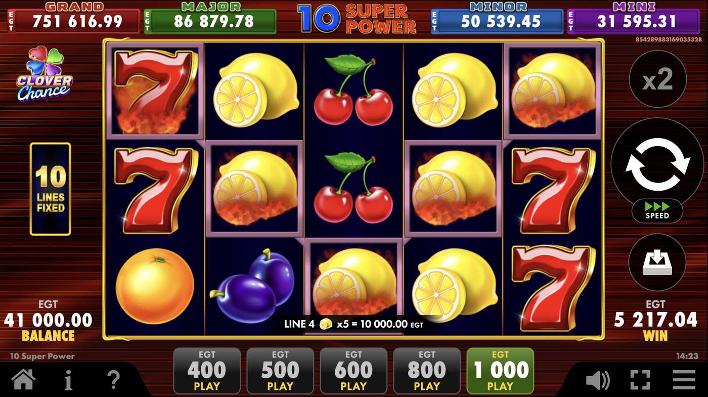 10 Super Power: image of winning