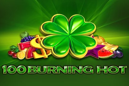 100 Burning Hot Online Slot Logo