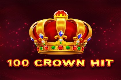 100 Crown Hit Online Slot Logo