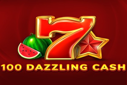 100 Dazzling Cash Online Slot Logo