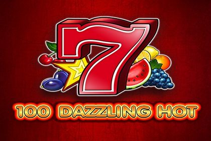 100 Dazzling Hot Online Slot Logo