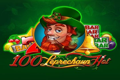 100 Leprechaun Hot Online Slot Logo