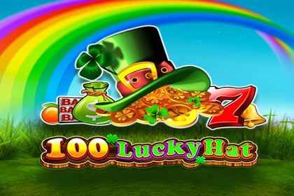 100 Lucky Hat Online Slot Logo