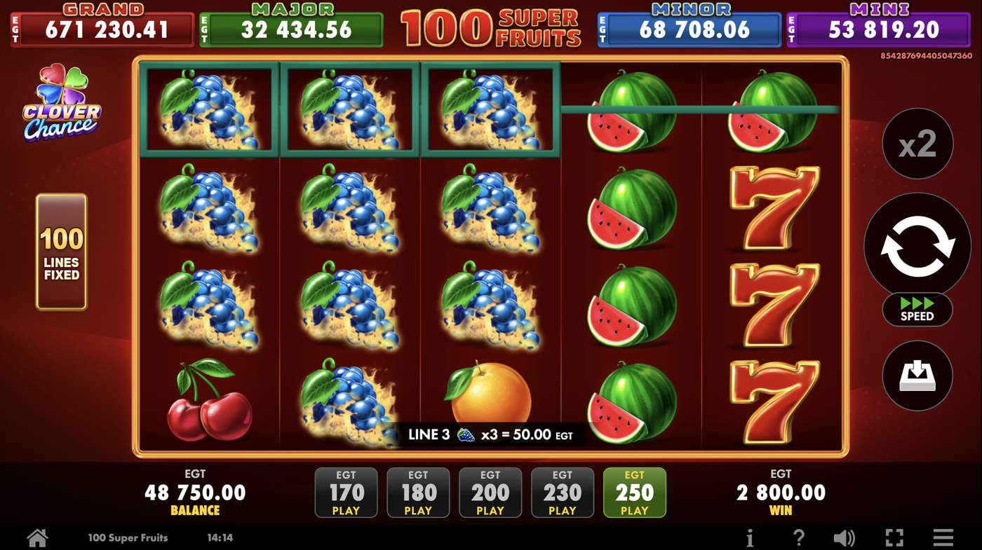 100 Super Fruits: image of winning