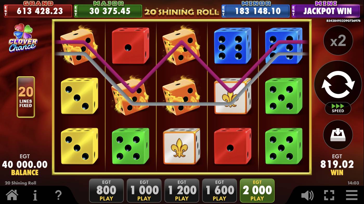 20 Shining Roll: image of winning