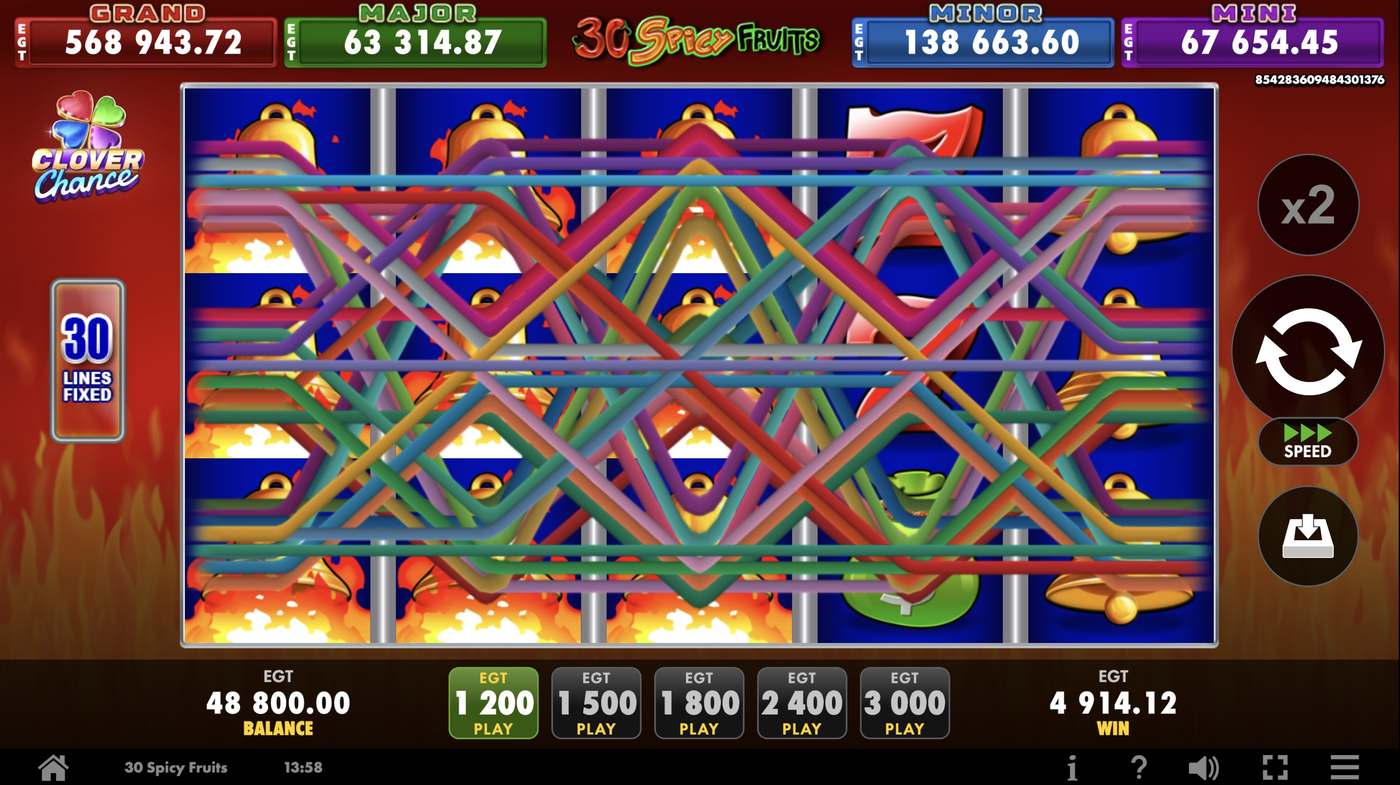 30 Spicy Fruits: image of winning