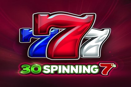 30 Spinning 7’s Online Slot Logo