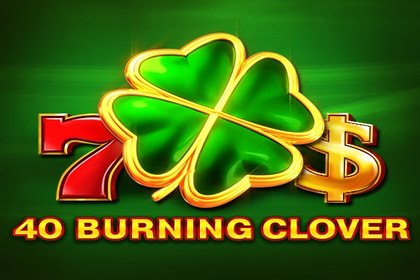 40 Burning Clover Online Slot Logo