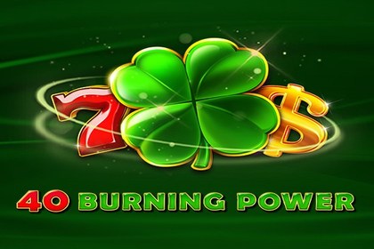 40 Burning Power Online Slot Logo
