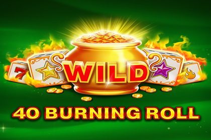 40 Burning Roll Online Slot Logo