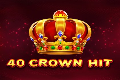 40 Crown Hit Online Slot Logo