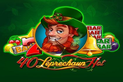 40 Leprechaun Hot Online Slot Logo