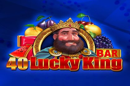 40 Lucky King Bell Link Online Slot Logo