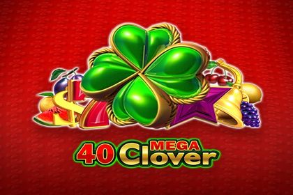 40 Mega Clover Online Slot Logo