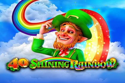 40 Shining Rainbow Online Slot Logo
