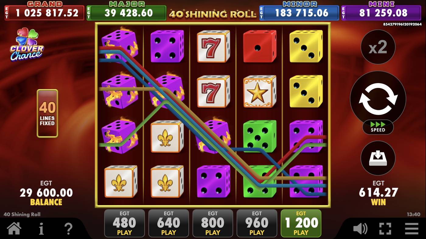 40 Shining Roll: image of winning
