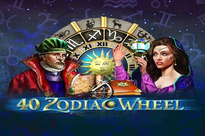 40 Zodiac Wheel Bell Link Online Slot Logo
