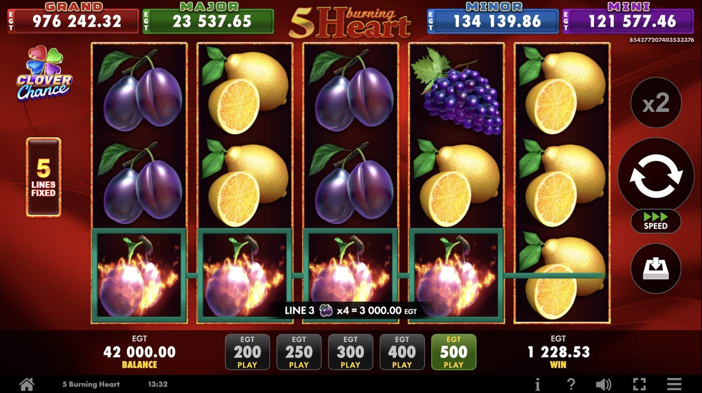 5 Burning Heart: image of winning