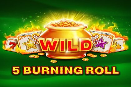 5 Burning Roll Online Slot Logo