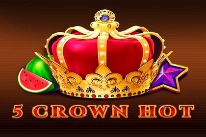 5 Crown Hot Online Slot Logo