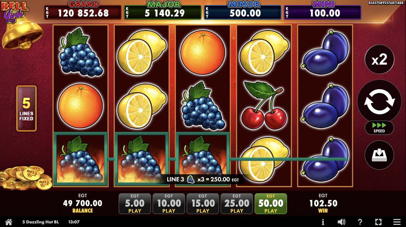 5 Dazzling Hot Bell Link: image of winning