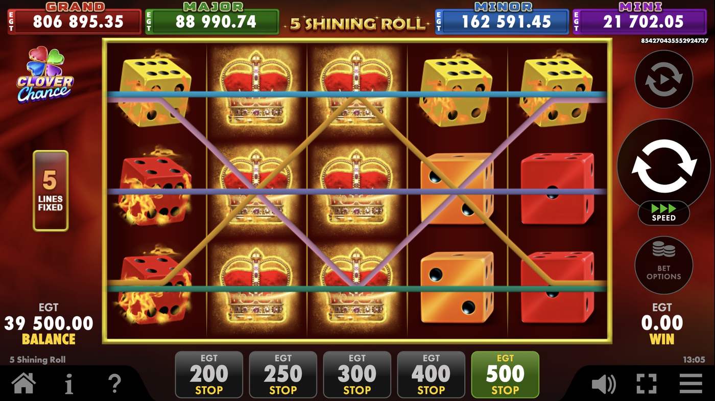5 Shining Roll: image of winning