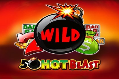 50 Hot Blast Online Slot Logo