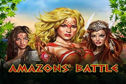 Amazons Battle Online Slot Logo