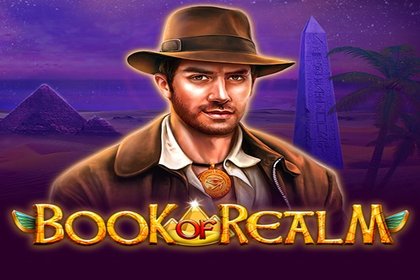 Book of Realm Online Slot Logo