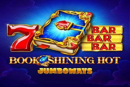 Book of Shining Hot Jumboways Online Slot Logo