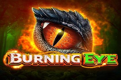 Burning Eye Online Slot Logo