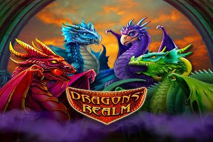 Dragons Realm Online Slot Logo