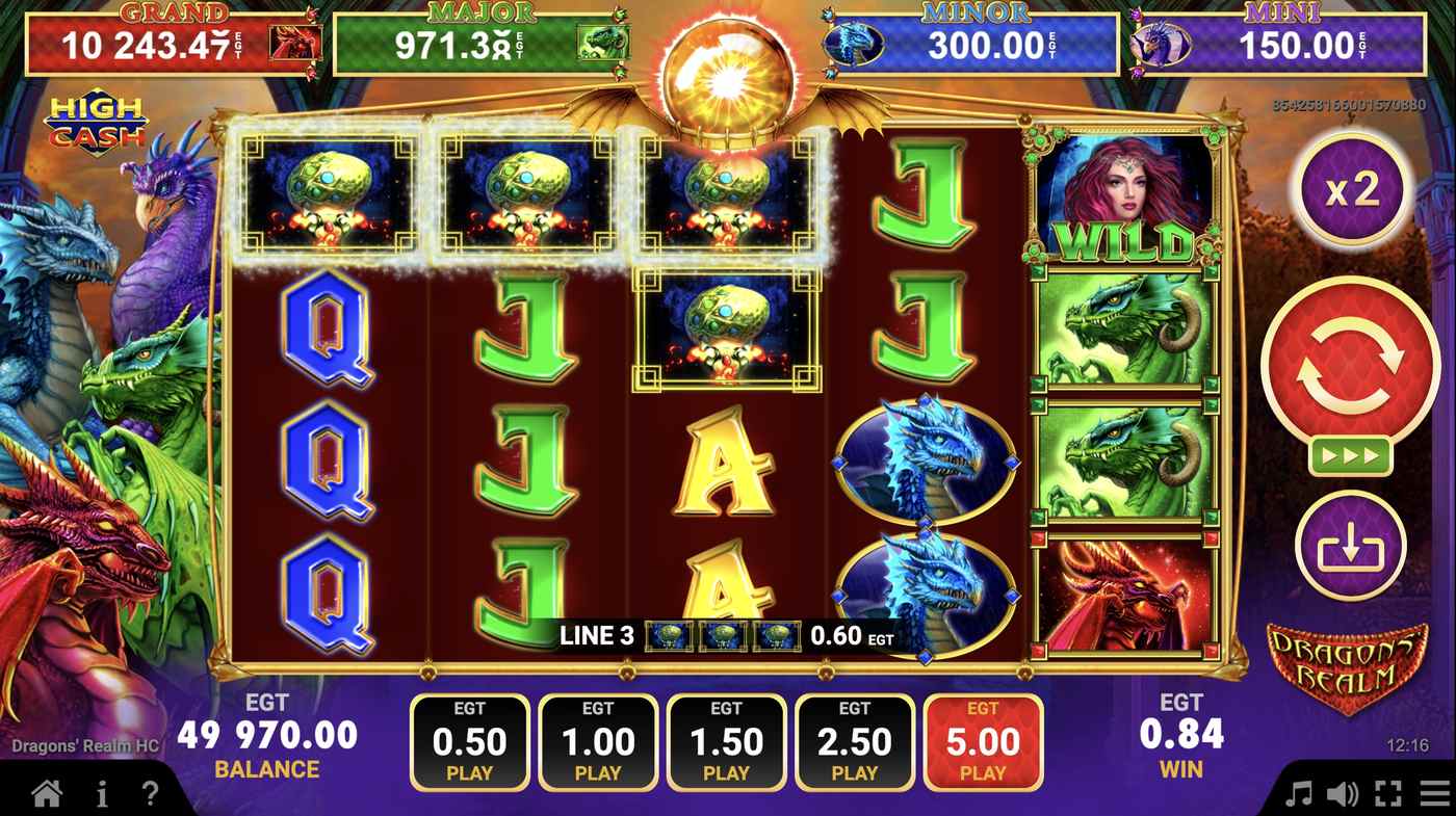 Dragons Realm: image of winning
