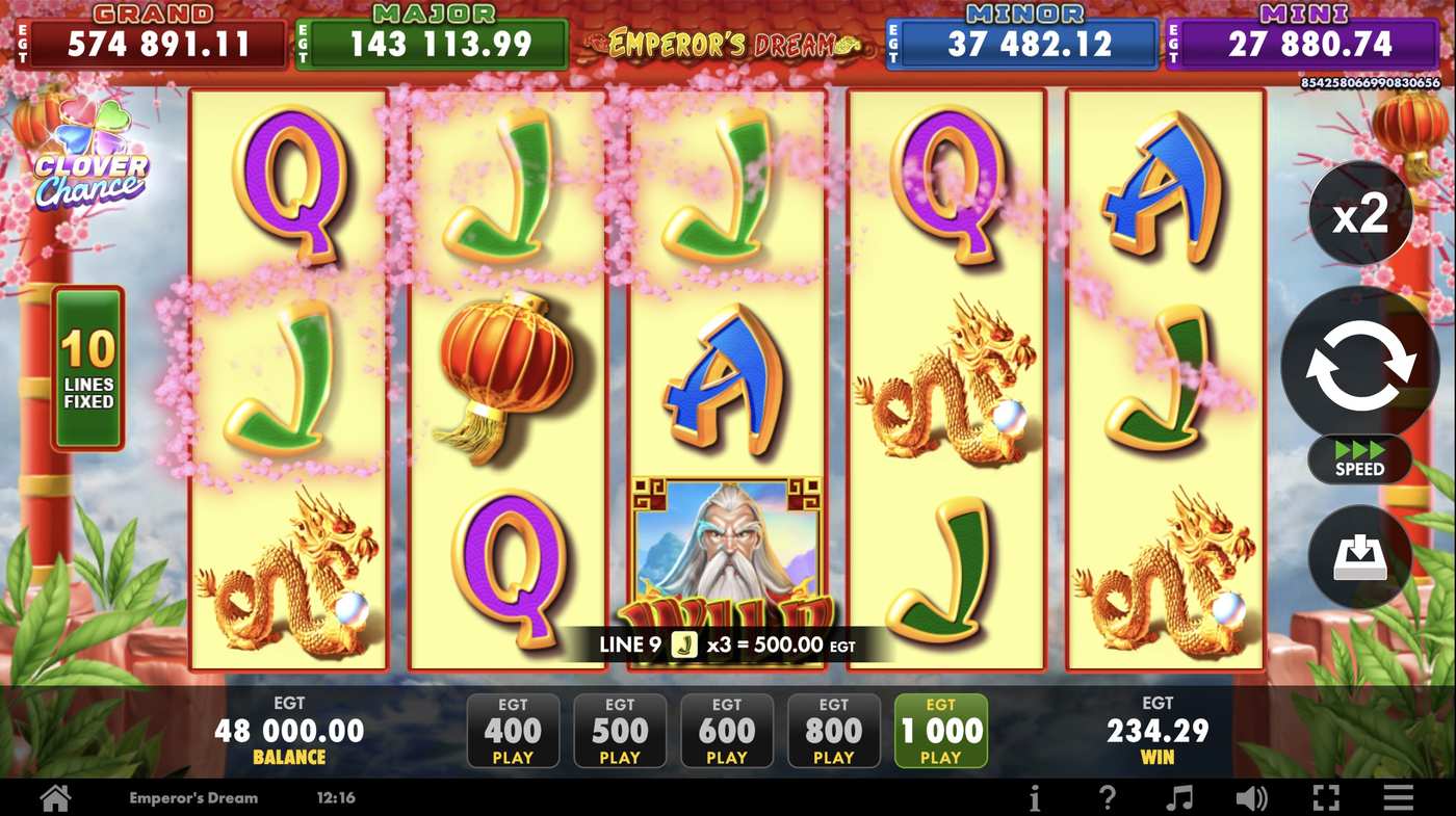 Emperor's Dream: image of winning