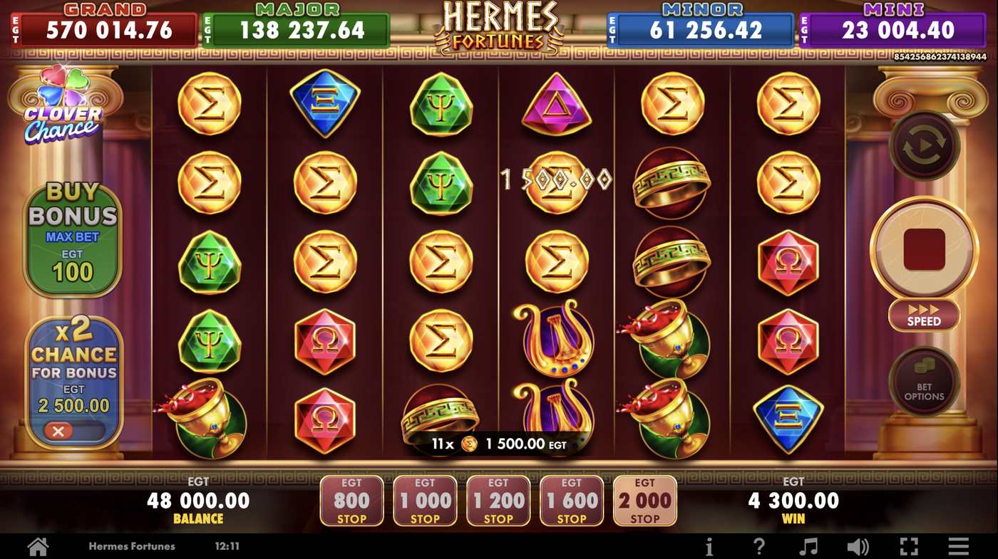 Hermes Fortunes: image of winning