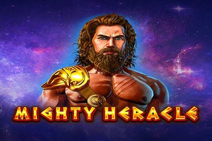 Mighty Heracle Online Slot Logo