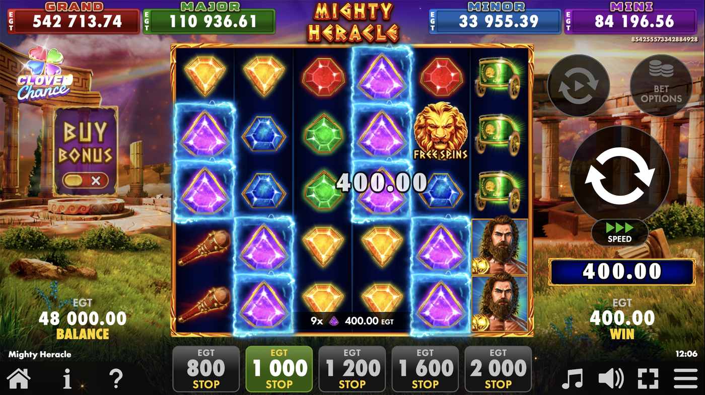 Mighty Heracle: image of winning