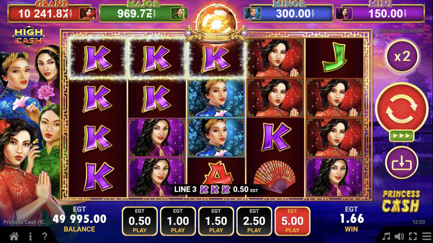 Princess Cash: image of winning