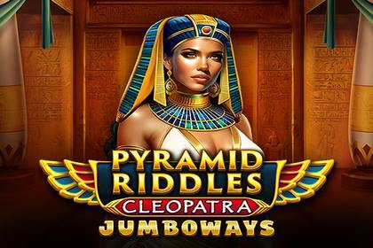 Pyramid Riddles Cleopatra Jumboways Online Slot Logo