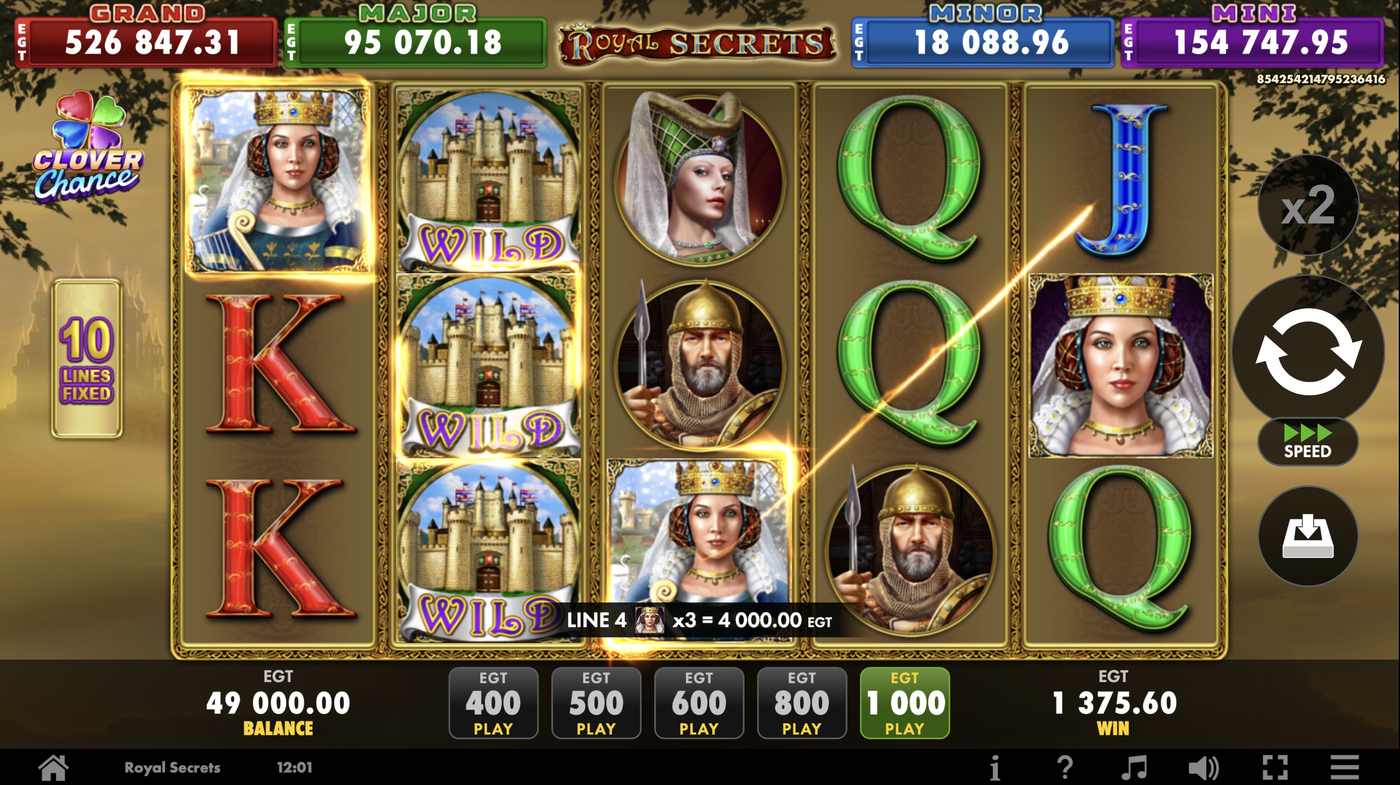 Royal Secrets: image of winning