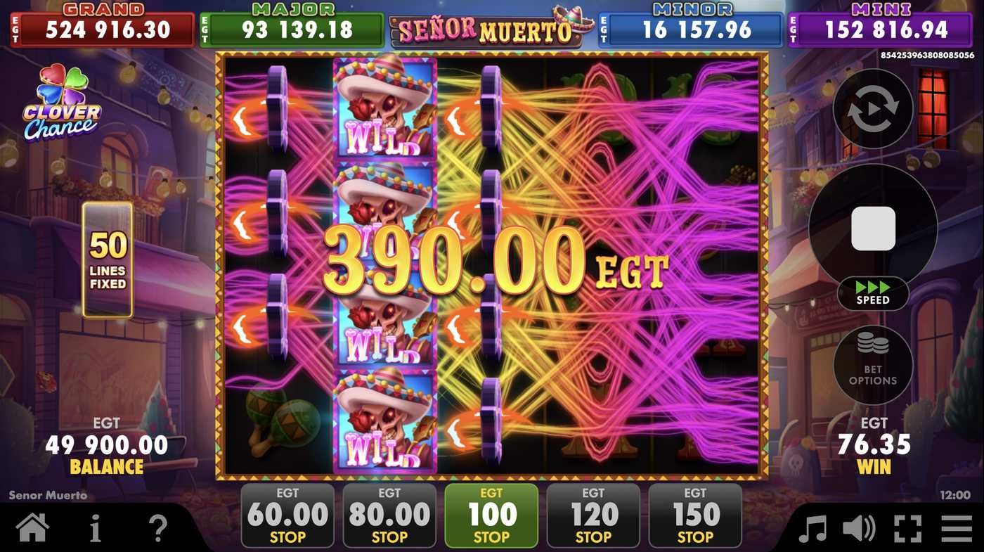 Senor Muerto: image of winning