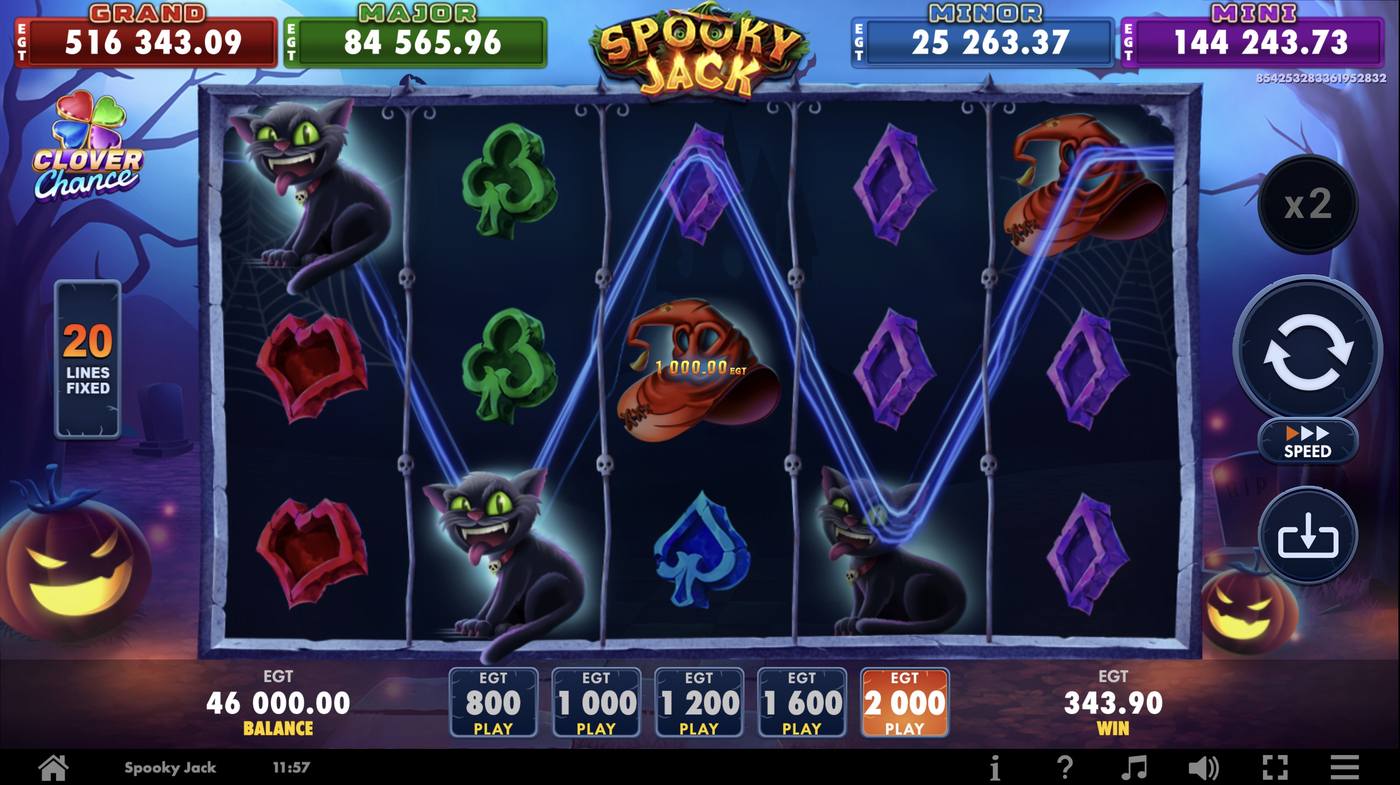 Spooky Jack: image of winning
