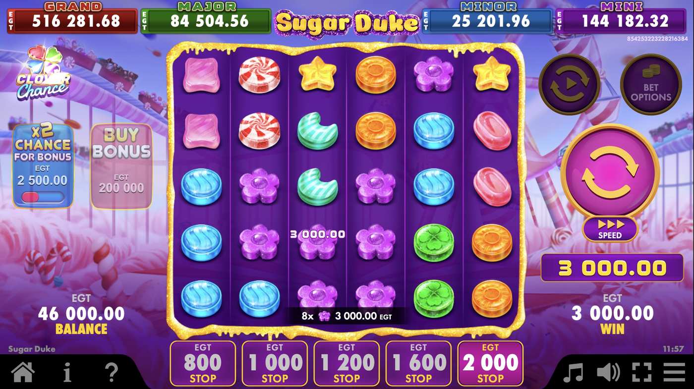 Sugar Duke: image of winning
