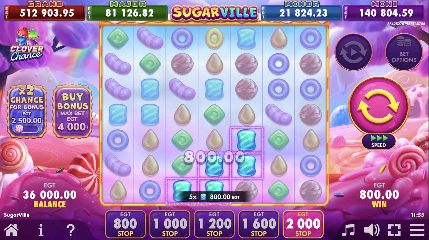 SugarVille: image of winning