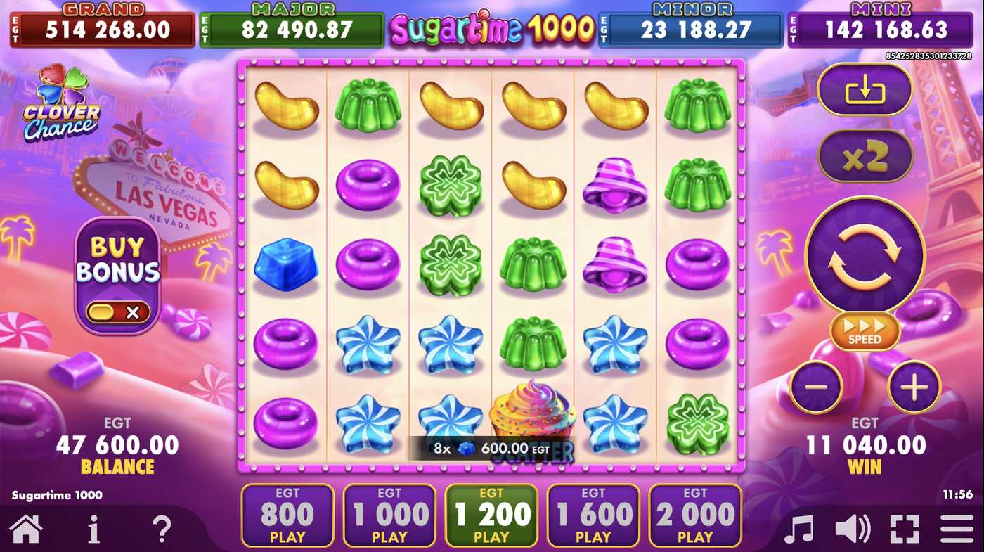 Sugartime 1000: image of winning
